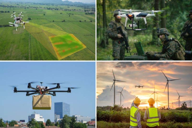 drone uygulamaları