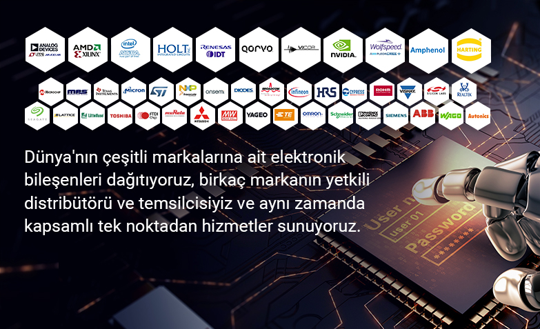 Lider elektronik bileşen markaları distribütörü