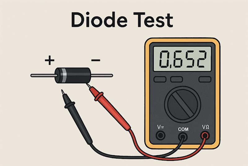 diyot nasıl test edilir