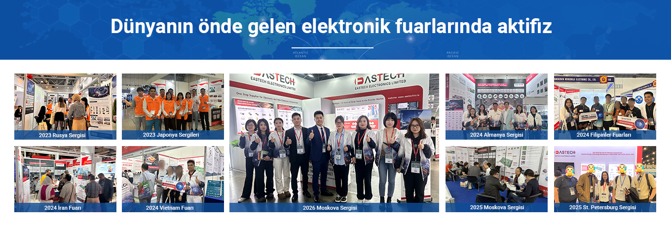 Eastech, Dünyanın Önde Gelen Elektronik Fuarlarında