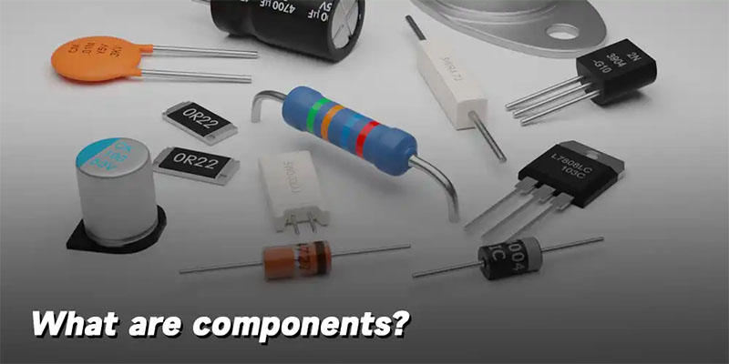 aktif ve pasif elektronik bileşenler nedir