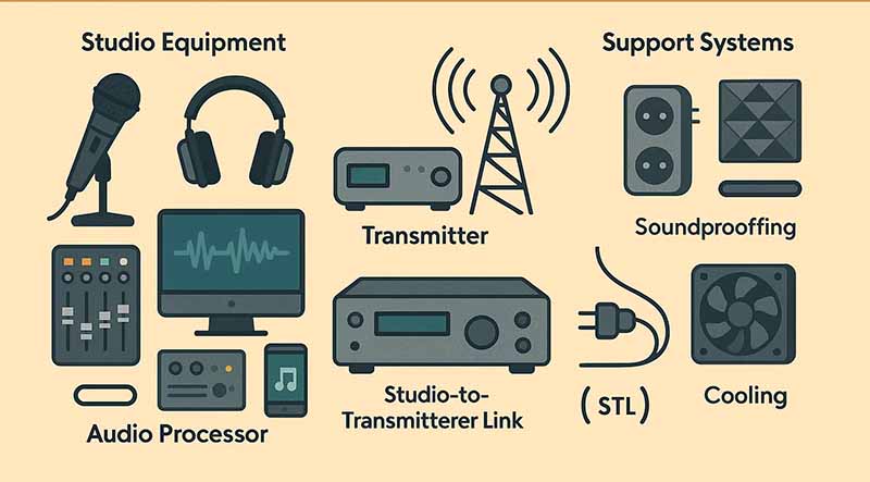 elektronik radyo uygulamaları
