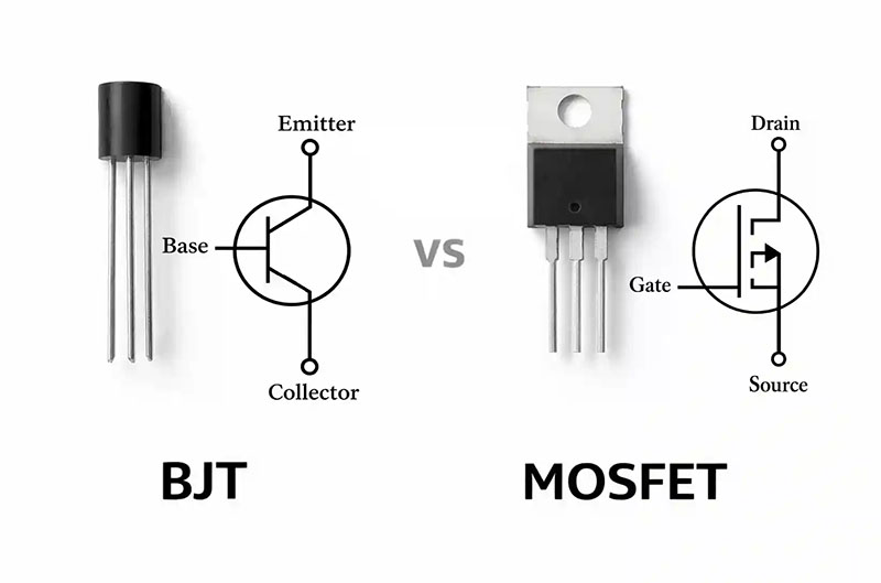 BJT ve MOSFET transistörler nedir