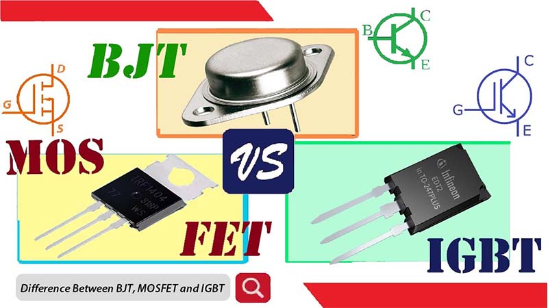 BJT vs MOSFET vs IGBT