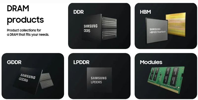 Samsung bellek çipleri
