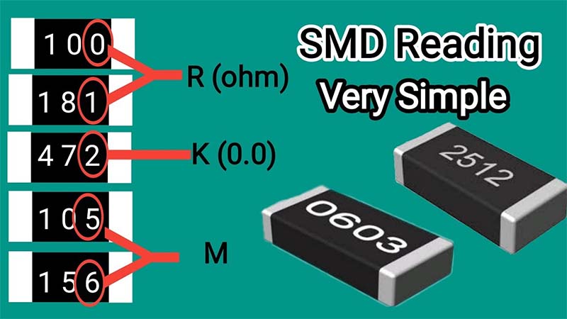 SMD direnç değerinin nasıl hesaplanacağı
